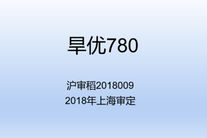 旱优780